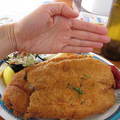 fried fish bigger than my hand