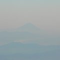 機上遠眺富士山