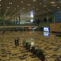 明亮的新加坡機場出境大廳