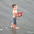 【水岸嬉遊】─ 海邊的橄欖球