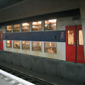 巴黎地鐵的火車款式很多...大小size,單層雙層都有