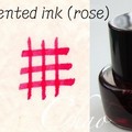 Montblanc  Scented ink (rose)