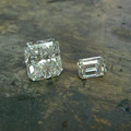 金剛石. Radiant-cut & Emerald-cut