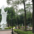 觀世音菩薩是公園最大的雕像