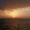 在往克里特島的船上照夕陽02