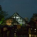 4/13 高台寺 雨夜 賞夜櫻...淋到濕漉漉 啥都看不到...想哭