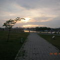 夕陽西下的安平...林默娘公園
