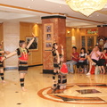 晚餐後飯店原住民舞表表演