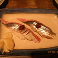 秋刀魚生魚片