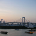 黃昏的彩紅橋 渡輪 東京鐵塔