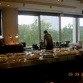 有明太陽道飯店 2F早餐 明亮簡潔的餐廳