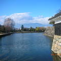 松本城  美麗的護城河