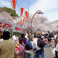 上野櫻花祭 -- 好多攤販
