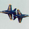 美國海軍藍天使飛行特技小組使用的F/A-18