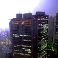 東京都廳夜景 ─ 窗外的閃電