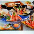 一個套餐有十道菜，螃蟹各種吃法全包括了。