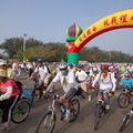 奇美十週年
樹谷園區單車遊
透早自鹽水溪水鳥公園出發
經台史博館至樹谷園區
並欣賞海角七號