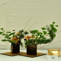 10/24/2009 舊金山金門公園舉行45周年池坊北美支部花藝展作品
Style:自由花