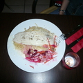 魚排餐+義大利麵....燭光晚餐