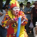 2009網路城邦光影淡水活動照片-街頭藝人生動逗趣的表情-2