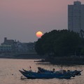 淡水黃昏夕日  記實