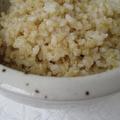 糙米飯(花蓮富里賴兆炫的糙米，DR.KO有機高原印加麥，DR.KO有機莧籽)