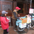 勝興車站腳踏車賣台灣咖啡別有一番滋味