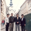 With our contact in Bratislava 1990 A