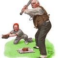 Gramps_at_the_Plate__Rockwell_1916(棒球)