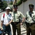 聶魯達紀念館外的智利警察