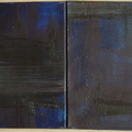 Inv.no.P-1999.04 l/r	

Each 25x45cm(total 45x50cm)	
Oil on canvas/Öl auf Nessel	
1999