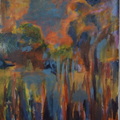 InvNo.P-1999.25,Landscape/Landschaft, ca.70x90cm,Oil on canvas/Öl auf Nessel,1999, Private collection by Roger Legath in Landshut/Munich, Germany
已售 sold