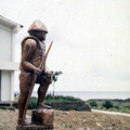 蘭嶼男人雕像~