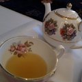 古典玫瑰園，濃濃玫瑰香的玫瑰茶，伴隨著有如貴婦般的下午。