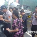 台灣國政府車在高雄被壓迫