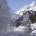 恩加丁山谷冬季景色