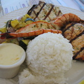 Mixed Sea Grills & Jesimine Rice綜合海鮮燒烤飯