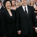 Ang Lee and wife at 78th Oscar Academy Awards 3/5/2006