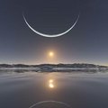 在北極之日月奇景Sum_Moon in Northpole