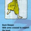 7.平躺─雙臂枕在後腦勺