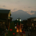 黃昏的富士山