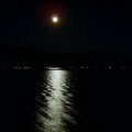 moon light on Lake Tahoe