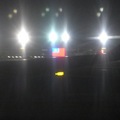 桃園機場的巨幅國旗