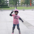 六歲 (20101107) 首張溜冰照
