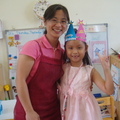 五歲 (20100916) Mia與Vicky老師