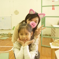 六歲 (20110108) Mia與Bernice老師