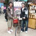 內灣戲院宣傳腳踏車