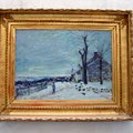 Alfred Sisley-La neige a Louveciennes