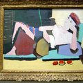 Pablo Picasso-Femme au tambourin