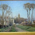 Camille Pissarro-Entee du village de Voisins